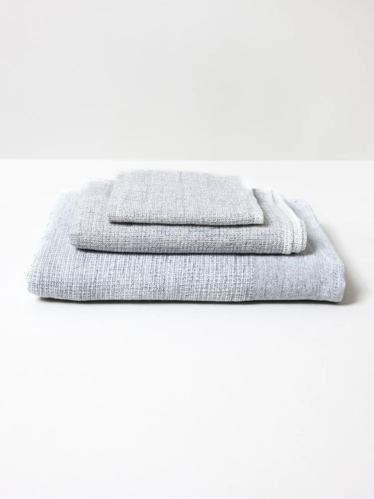 Premium Linen Towel Set - Soft & Absorbent Charcoal Gray Bath & Beach Towels for Spa, Travel & Home Use