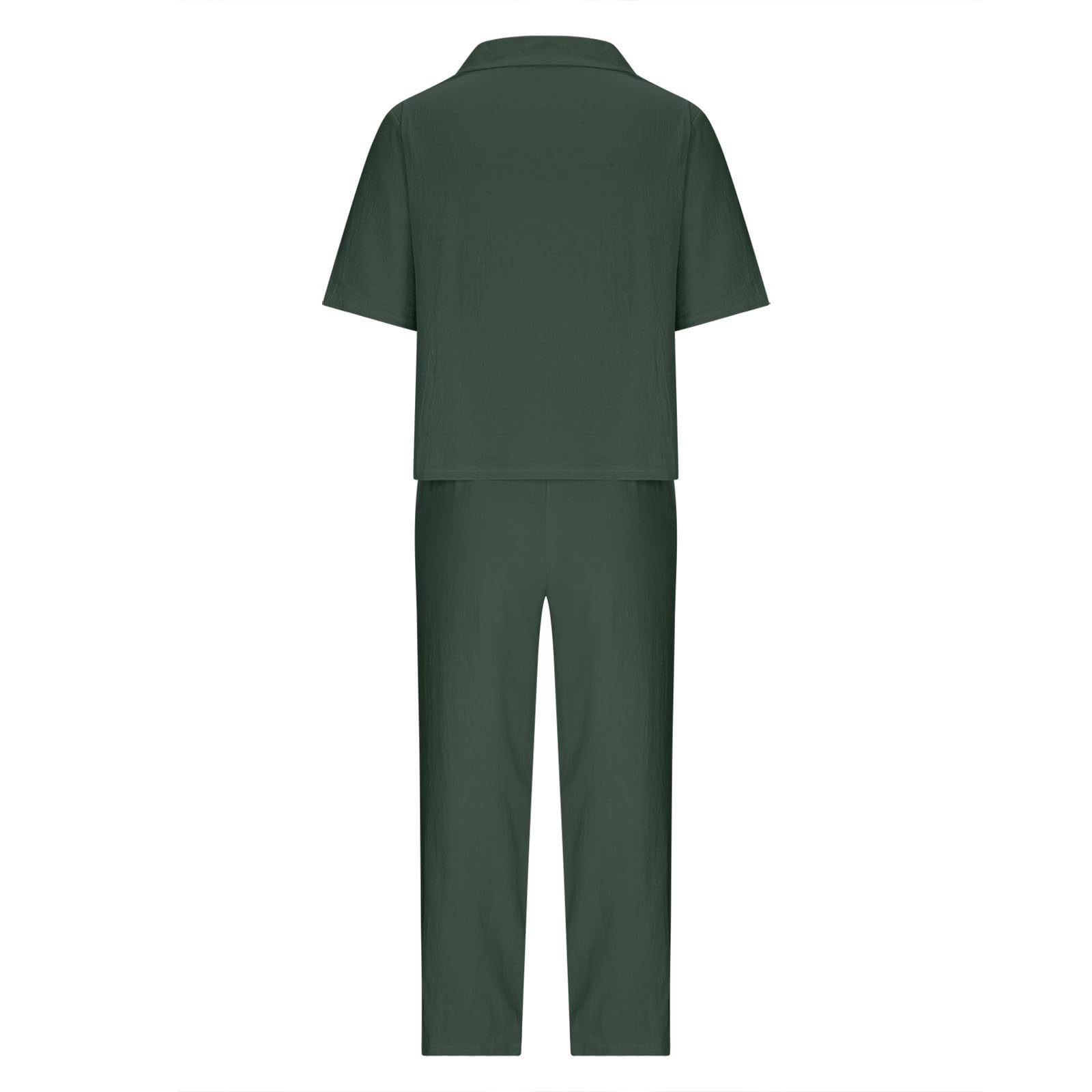Women's 2-Piece Lounge Set - Soft Loose Shirt & Comfortable Pants - Cozy Fall Outfits for Women | Perfect for Home Relaxation, Yoga & Casual Wear