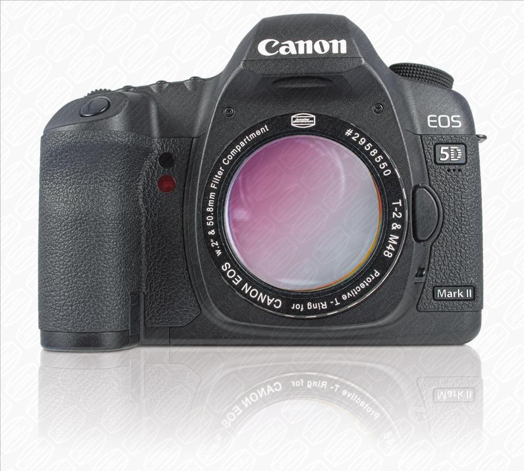 Baader EOS Protective Wide T Ring with UV/IR Blocking Filter for Canon DSLR Cameras - Perfect for Astrophotography & Scientific Imaging
