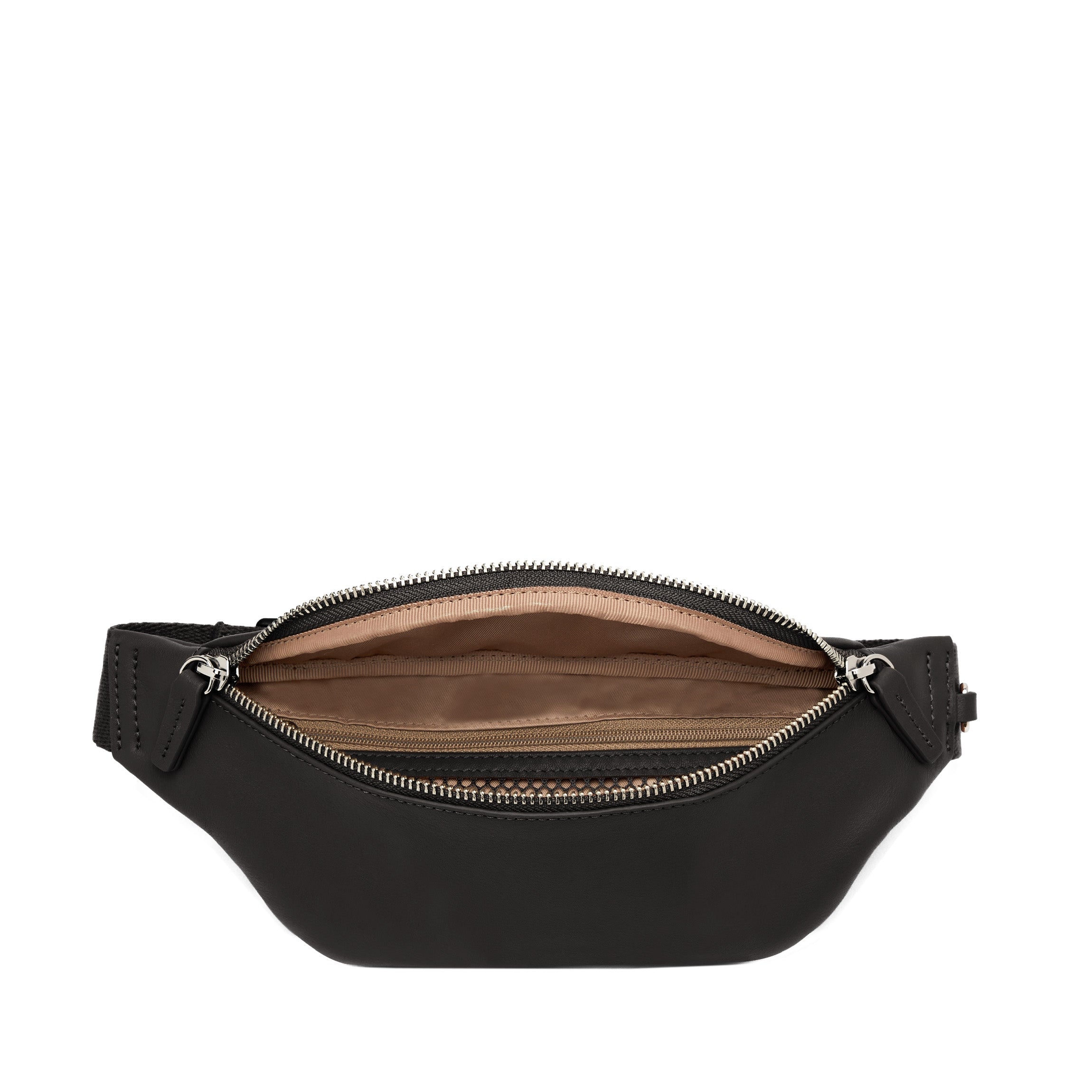 Blake Slim Belt Bag for Women & Men - Black Onyx Crossbody Fanny Pack - Perfect for Travel, Running, Hiking & Everyday Use