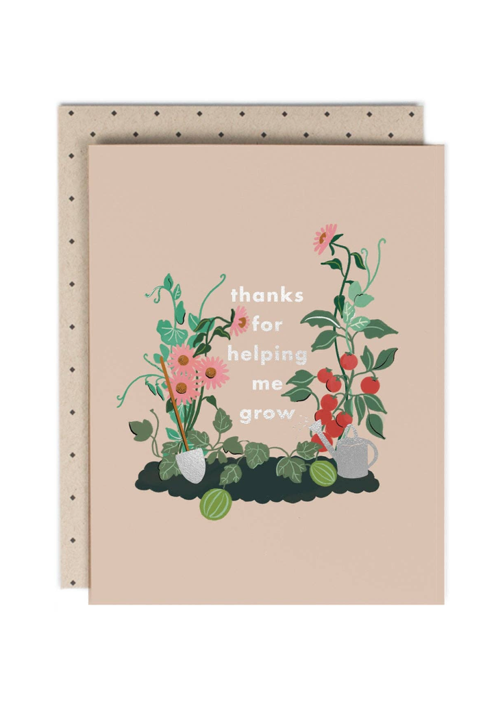 Helping Me Grow Parent Card - Encouraging Parenting & Child Development - Perfect for New Parents, Baby Showers & Family Bonding