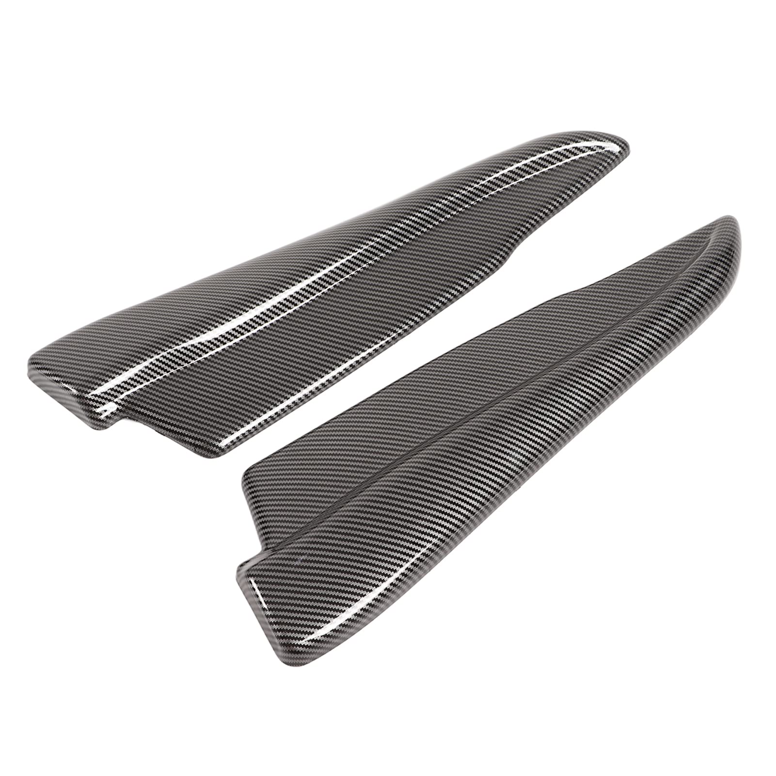 Carbon Fiber Style Bumper Corner Protector - Anti-Scratch, Lightweight & Durable Car Exterior Accessory for Enhanced Protection & Style | Perfect for Parking, Daily Commuting & Car Shows