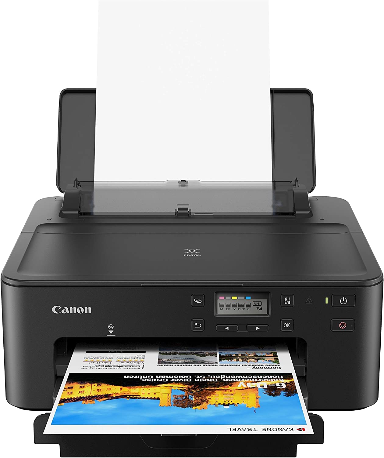 Canon PIXMA TS702a Wireless Single Function Printer - Compact Home & Office Photo Printing for Documents, Photos, and Crafts