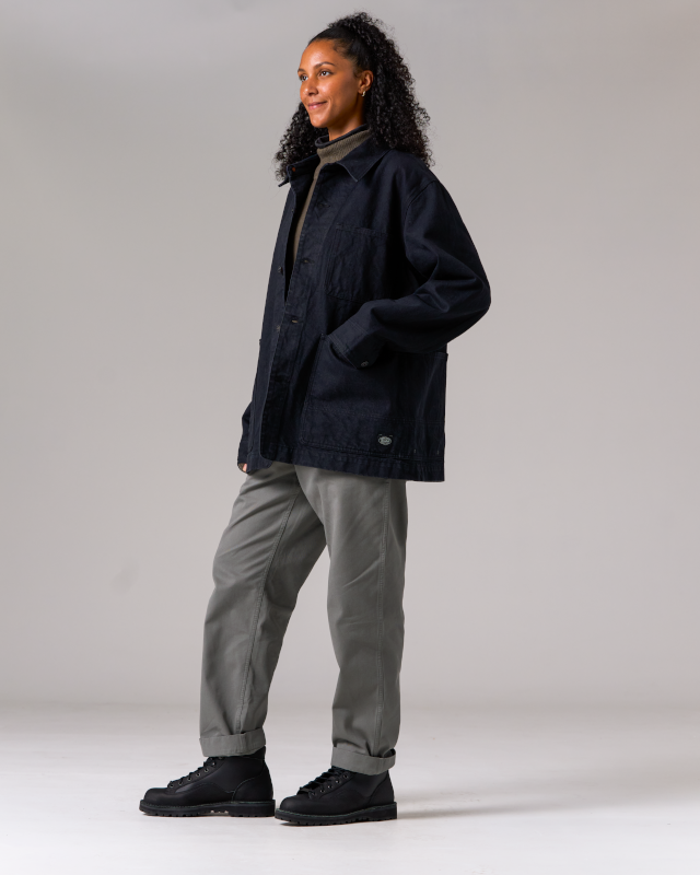 Eco-Friendly Recycled Cotton Denim Jacket for Men & Women - Sustainable Fashion for Casual Wear & Outdoor Activities