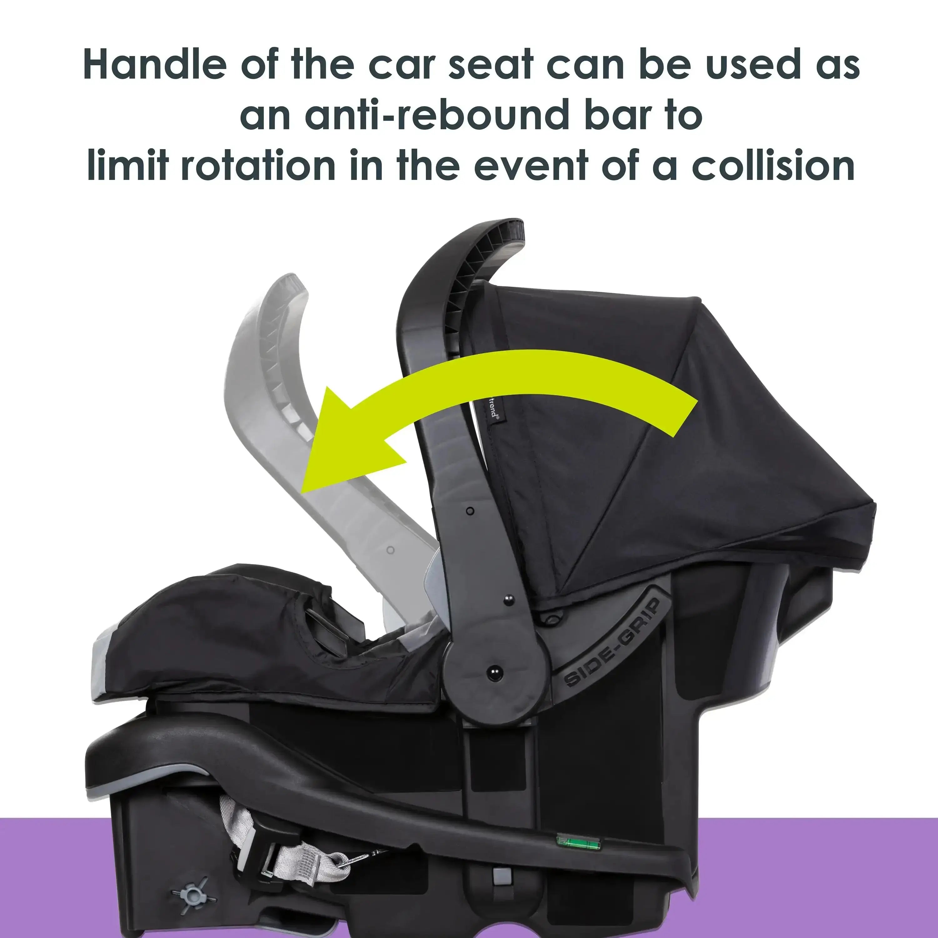 Baby Trend EZ Lift PLUS Infant Car Seat - Safe & Comfortable for Newborns 0-35 lbs - Perfect for Travel, Shopping & Daily Use