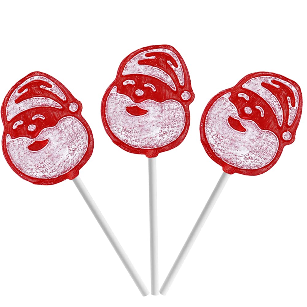 Fruidles Christmas Lollipop Assortment - Santa, Tree, Swirl & Candy Canes (5lb Bulk) | Mixed Fruit Flavors | Individually Wrapped | Perfect for Holiday Parties, Stocking Stuffers & Gift Baskets