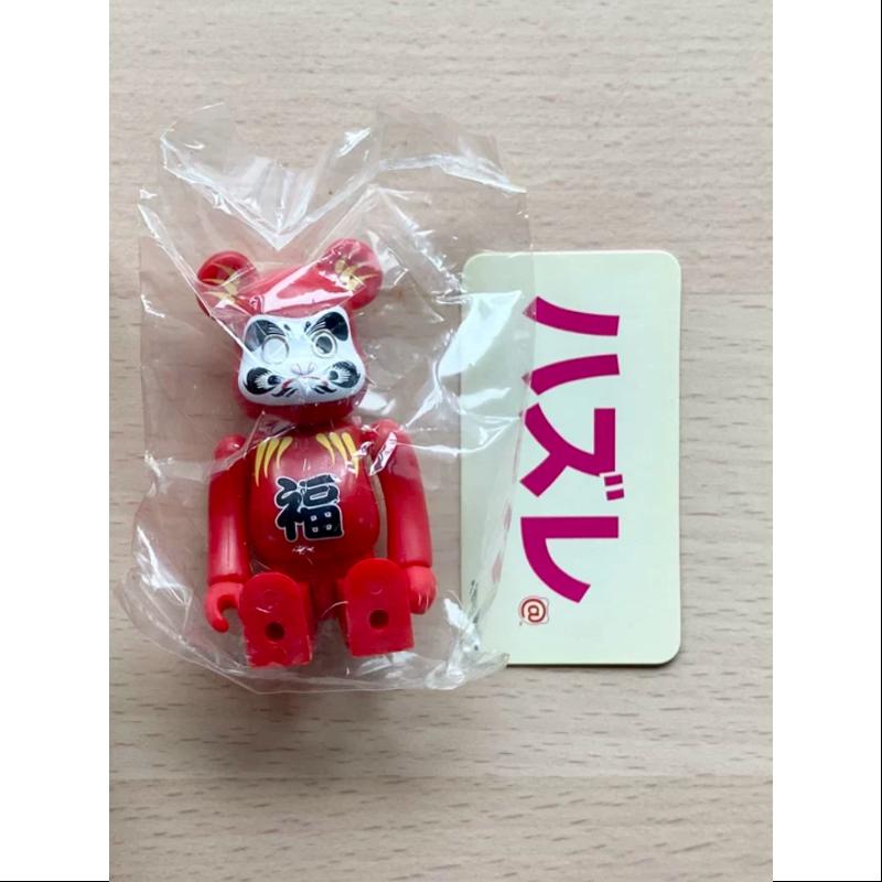 Be@rbrick Series 2 Super Secret Loss Daruma 100% Collectible Vinyl Art Toy - Limited Edition Japanese Designer Figure for Display, Gift & Anime Collection