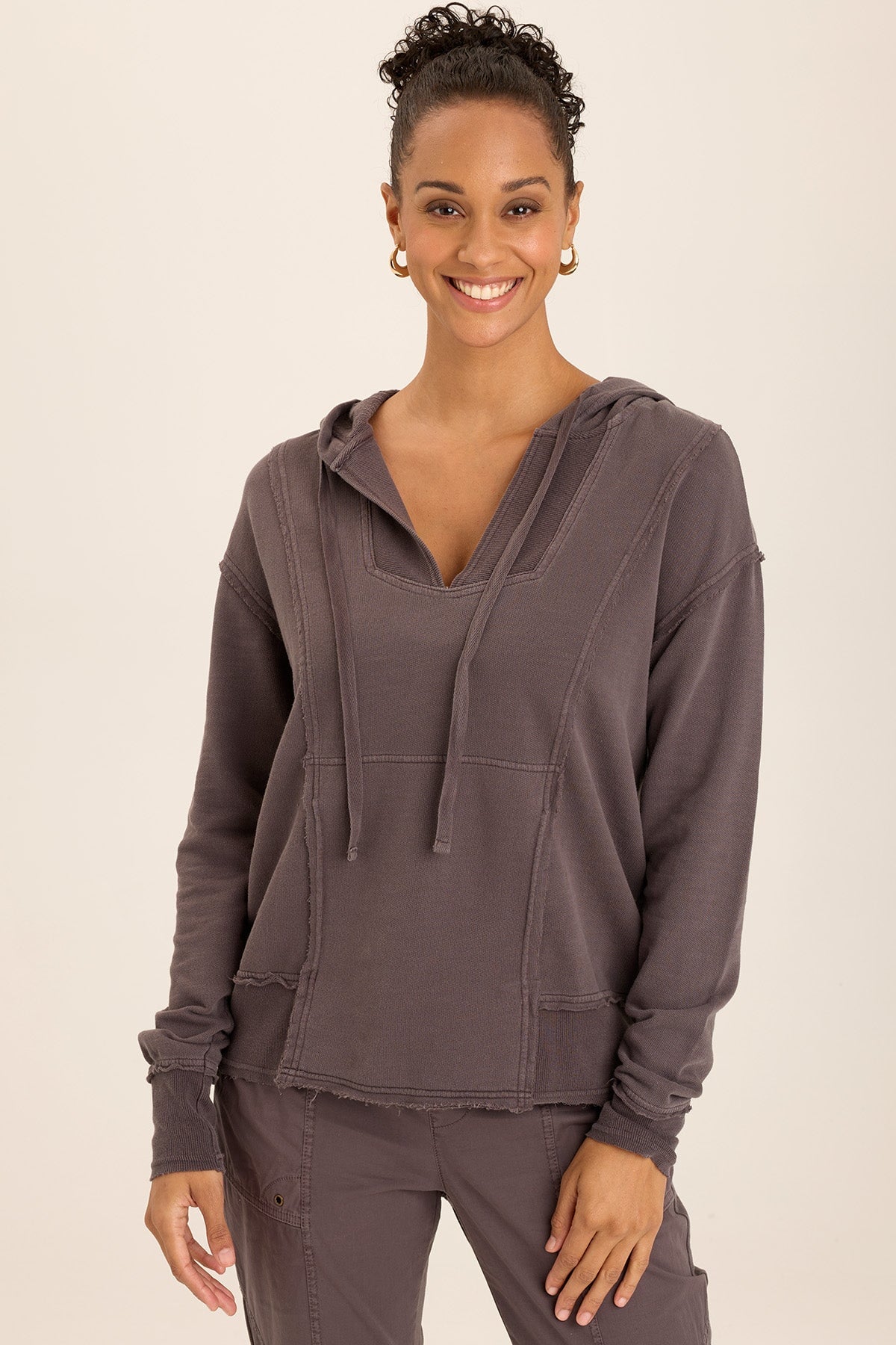 Terry Rosalyn Hoodie - Soft & Cozy Women's Pullover Sweatshirt | Perfect for Casual Wear, Lounge & Outdoor Activities