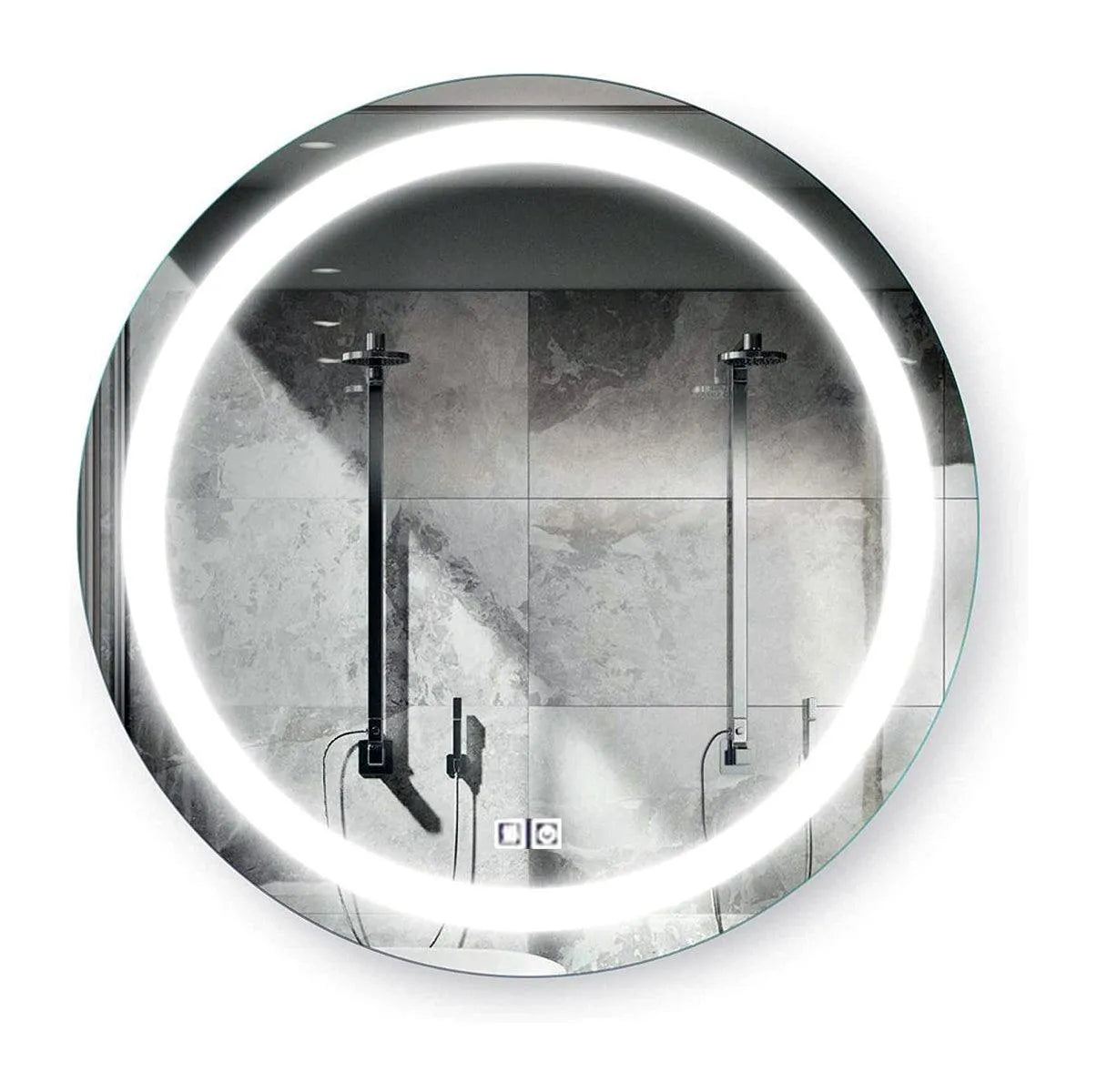 LED Vanity Mirror with Touch Screen & Adjustable Brightness - MSL624 for Makeup, Shaving & Skincare at Home or Salon