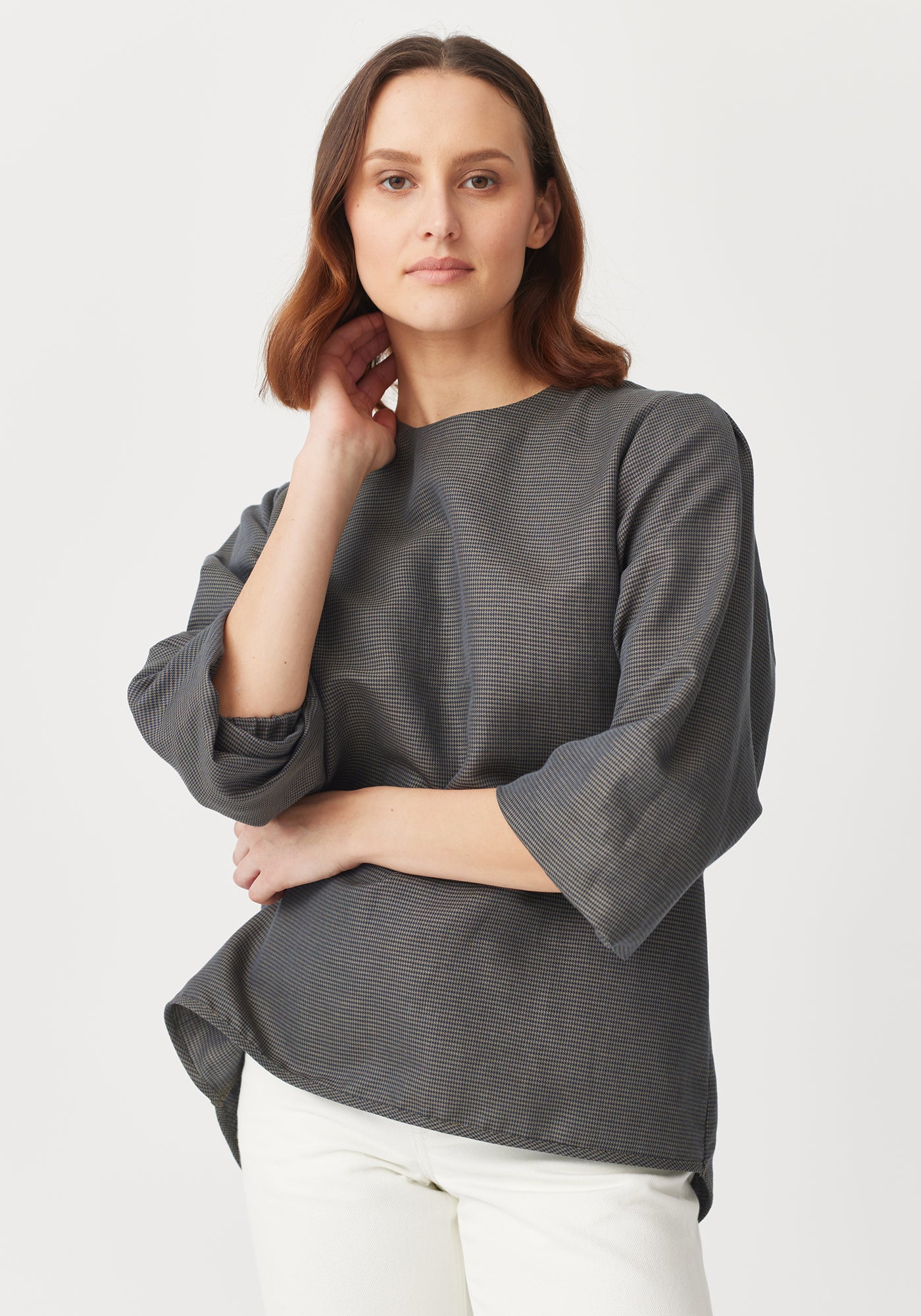 Georgie Top 600183A - Women's Fashion Blouse for Casual Wear & Office Outfits | Perfect for Work, Dating & Everyday Style