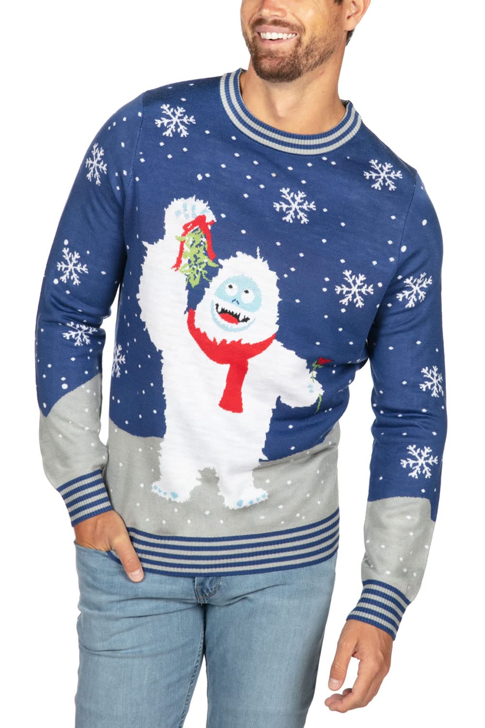 Funny Ugly Christmas Sweaters for Men | Colorful Holiday Pullovers | Hilarious Xmas Party Outfits for Office Parties & Family Gatherings