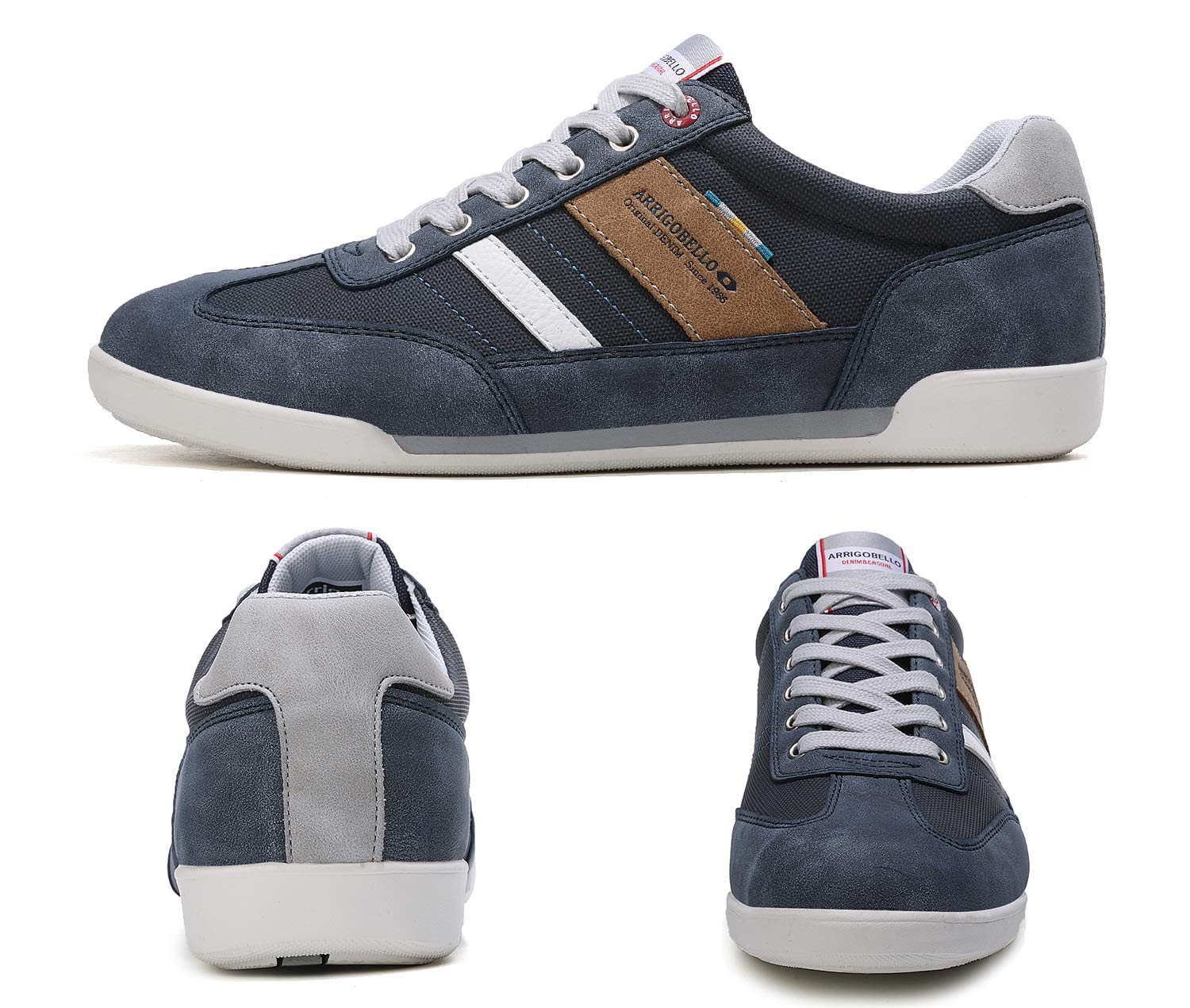 AX BOXING Men's Casual Sneakers - Breathable Comfort Walking Shoes for Men | Gym, Running, Workout & Everyday Wear