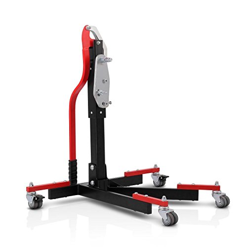 KTM 1090/1190 Adventure/R 13-18 Center Paddock Stand CS Power Evo - Red Motorcycle Lift Stand for Easy Maintenance & Tire Changes