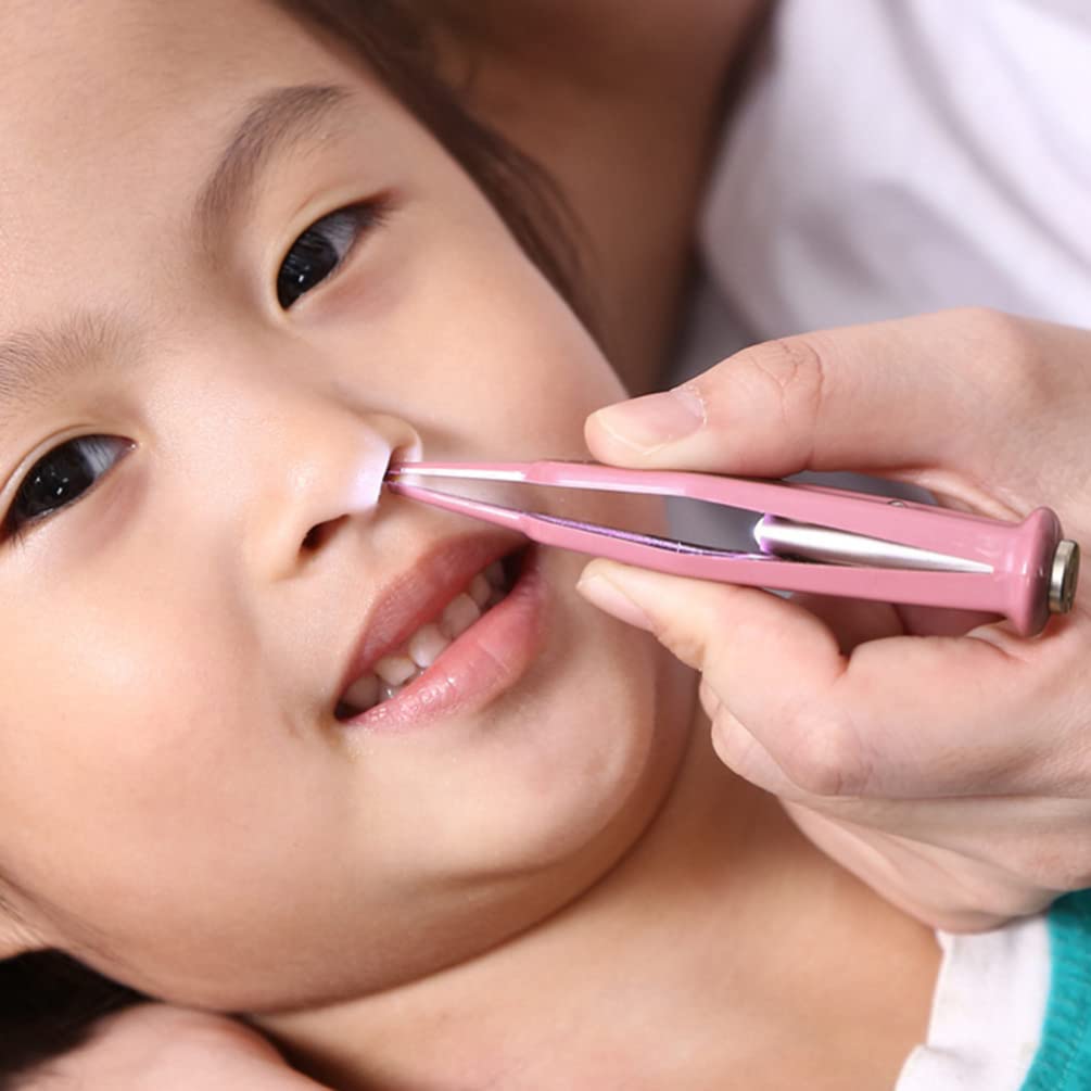 LED Nasal & Ear Cleaning Tool for Babies - Safe & Gentle with Light for Home Use