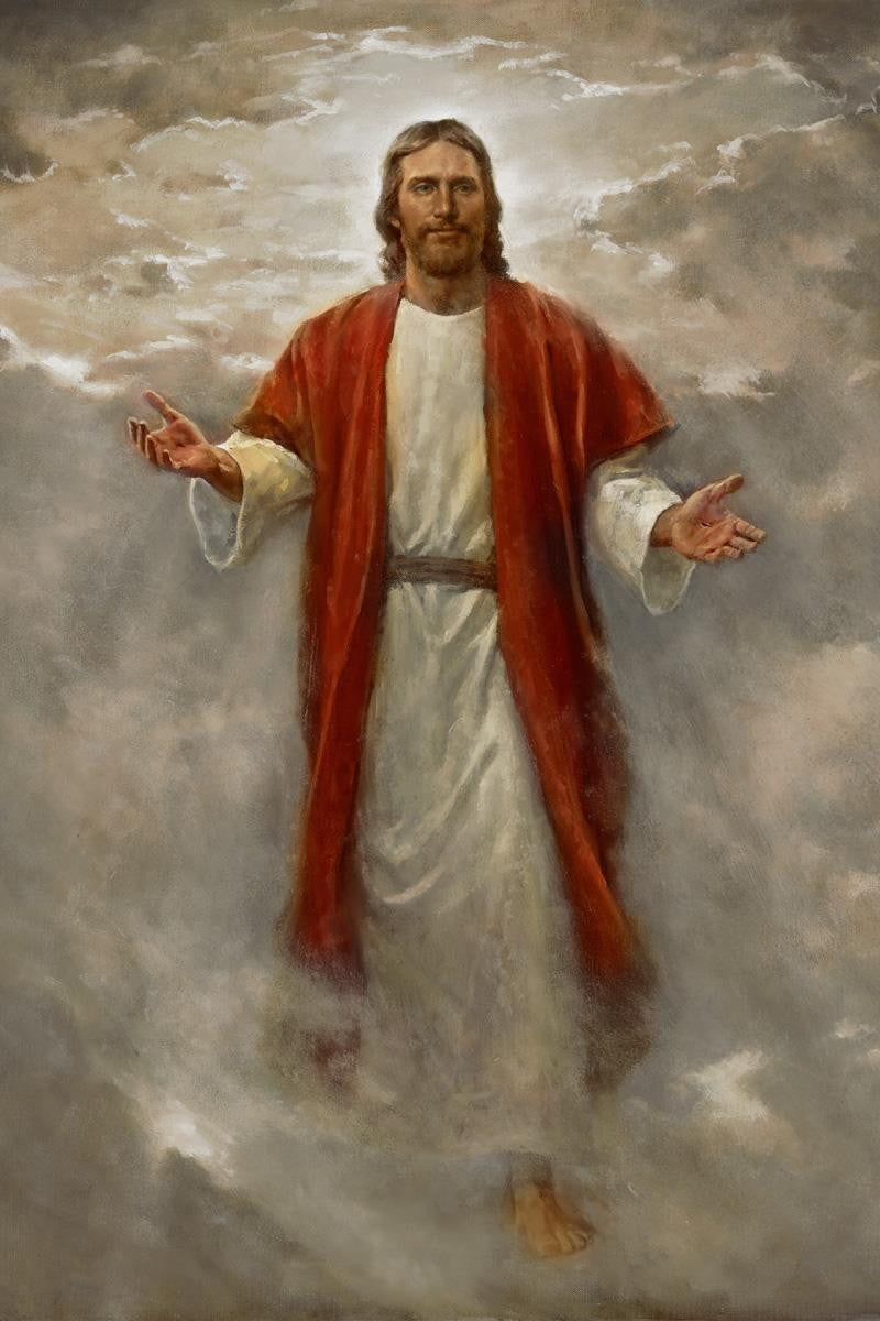 In His Glory Gallery Wrap Canvas Art - Religious Wall Decor for Home, Church & Office - Perfect for Living Room, Bedroom & Prayer Spaces