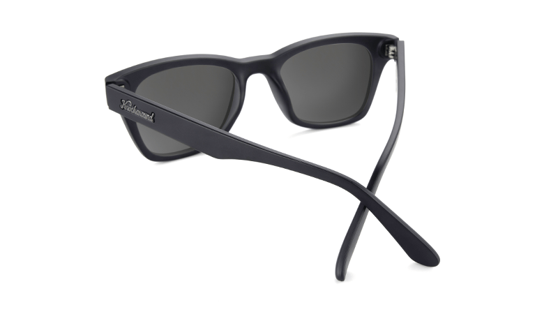 Seventy Nines Matte Black on Black Smoke Sunglasses - Stylish UV Protection Shades for Outdoor Sports & Driving