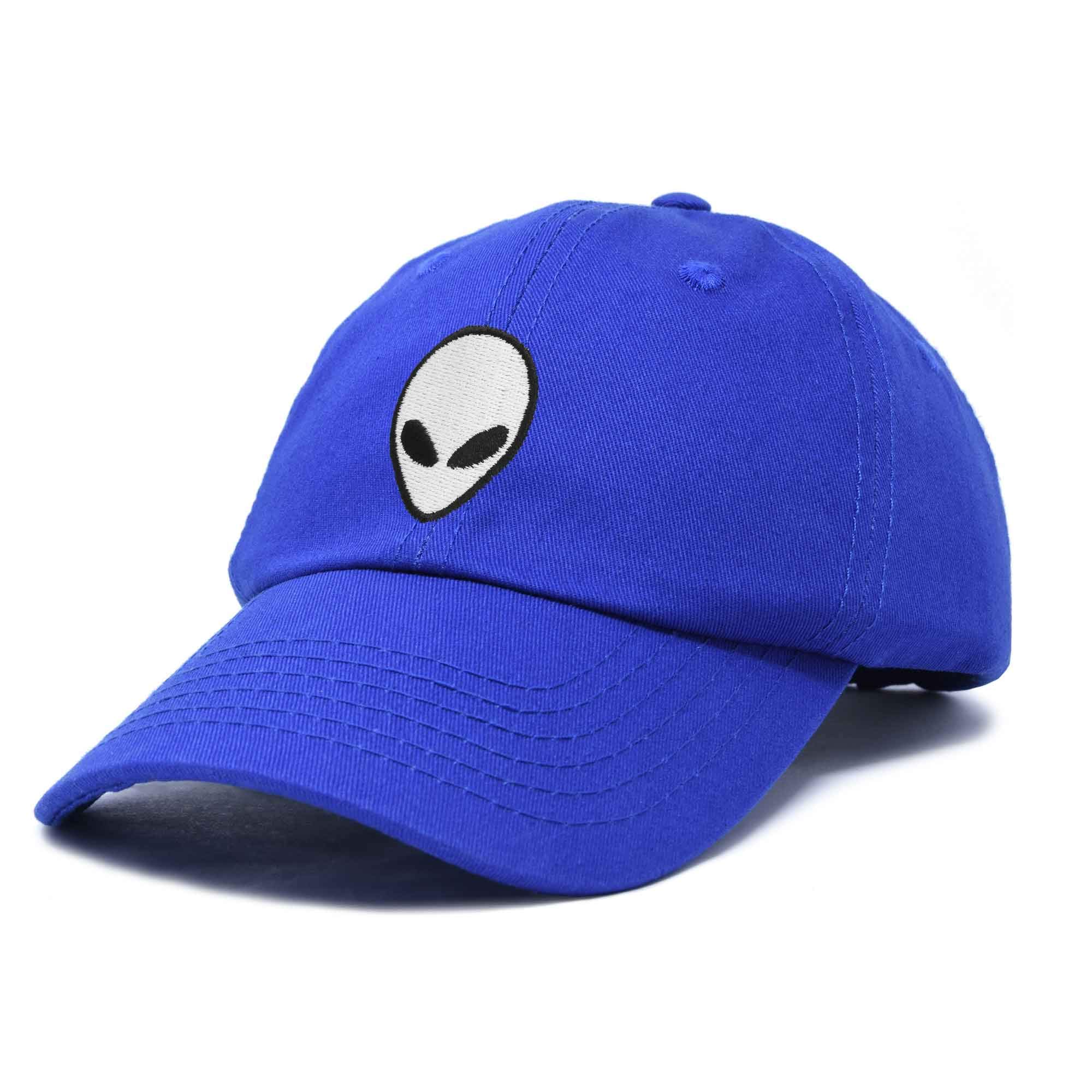 Alien Head Baseball Cap for Men & Women - Unique Sci-Fi Design, Adjustable Fit, Comfortable Cotton - Perfect for Cosplay, Halloween, and Everyday Wear
