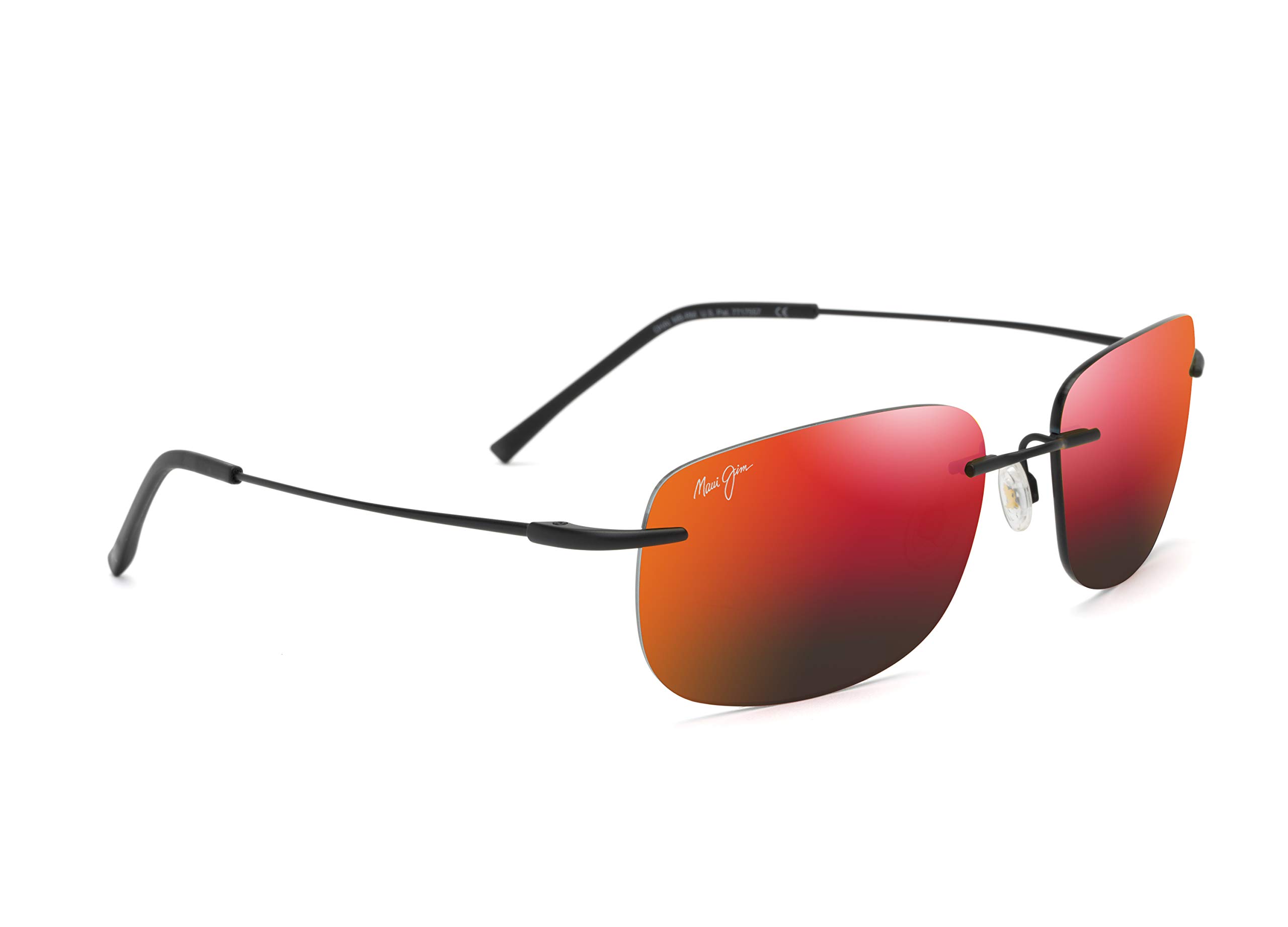 Maui Jim Women's Ohai Rectangular Sunglasses - Polarized UV Protection - Lightweight & Stylish for Beach, Driving & Outdoor Activities