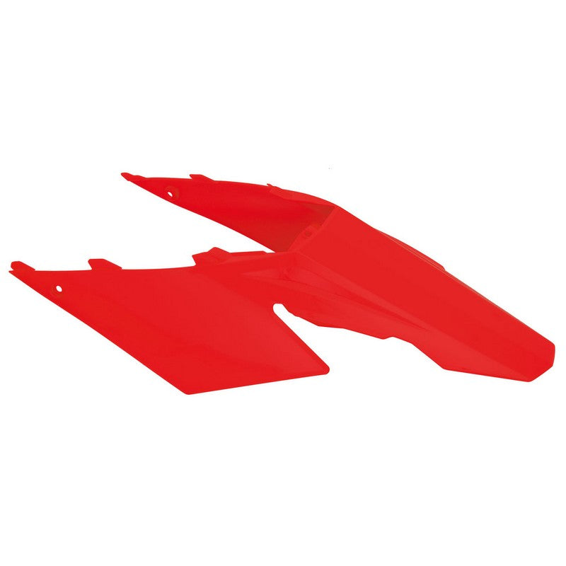 Rtech Rear Fender for Gas Gas EC125 EC200 EC250 EC300 EC450 FSR MC125 MC250 MC300 (2007-2009) - Durable Red Motorcycle Mudguard - Perfect for Off-Road, Enduro & Motocross Riding