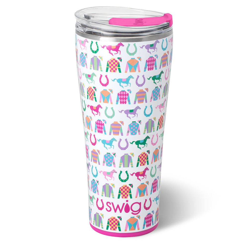 Go Baby Go 32oz Insulated Stainless Steel Tumbler with Lid & Straw - Leakproof, BPA-Free, Keeps Drinks Hot/Cold for Hours - Perfect for Travel, Gym, Office & Outdoor Activities