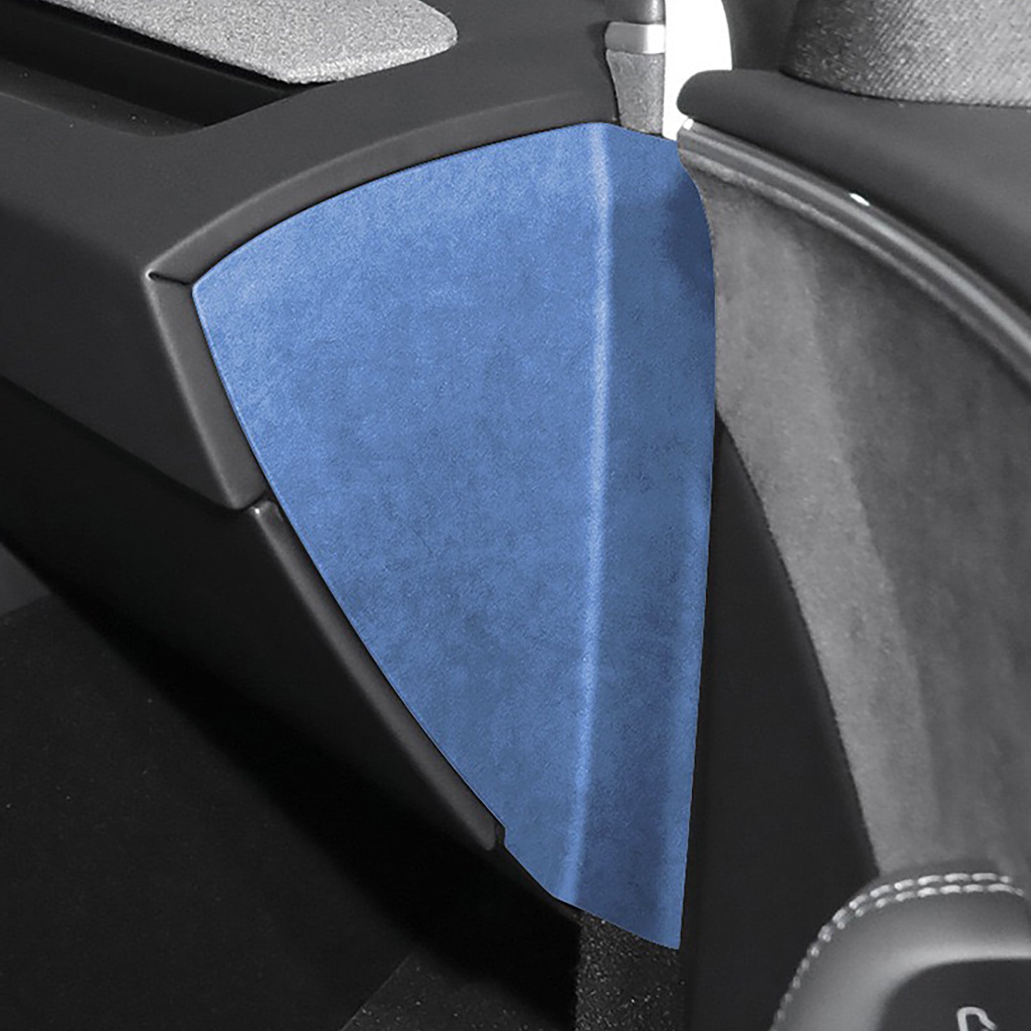 Tesla Alcantara Dash Side Panel Cover Trim for 2024+ Model 3 Highland - Premium Interior Upgrade for Enhanced Comfort & Style | Perfect for Daily Commutes & Road Trips