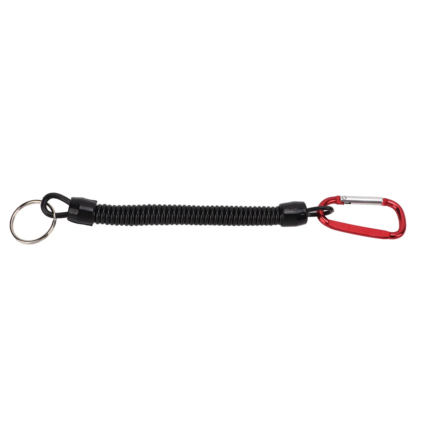 Spring Elastic Anti-Lost Keychain - Waterproof, Durable & Portable Retractable Key Holder with Rust-Proof Lightweight Design - Perfect for Camping, Hiking, Travel and Outdoor Adventures