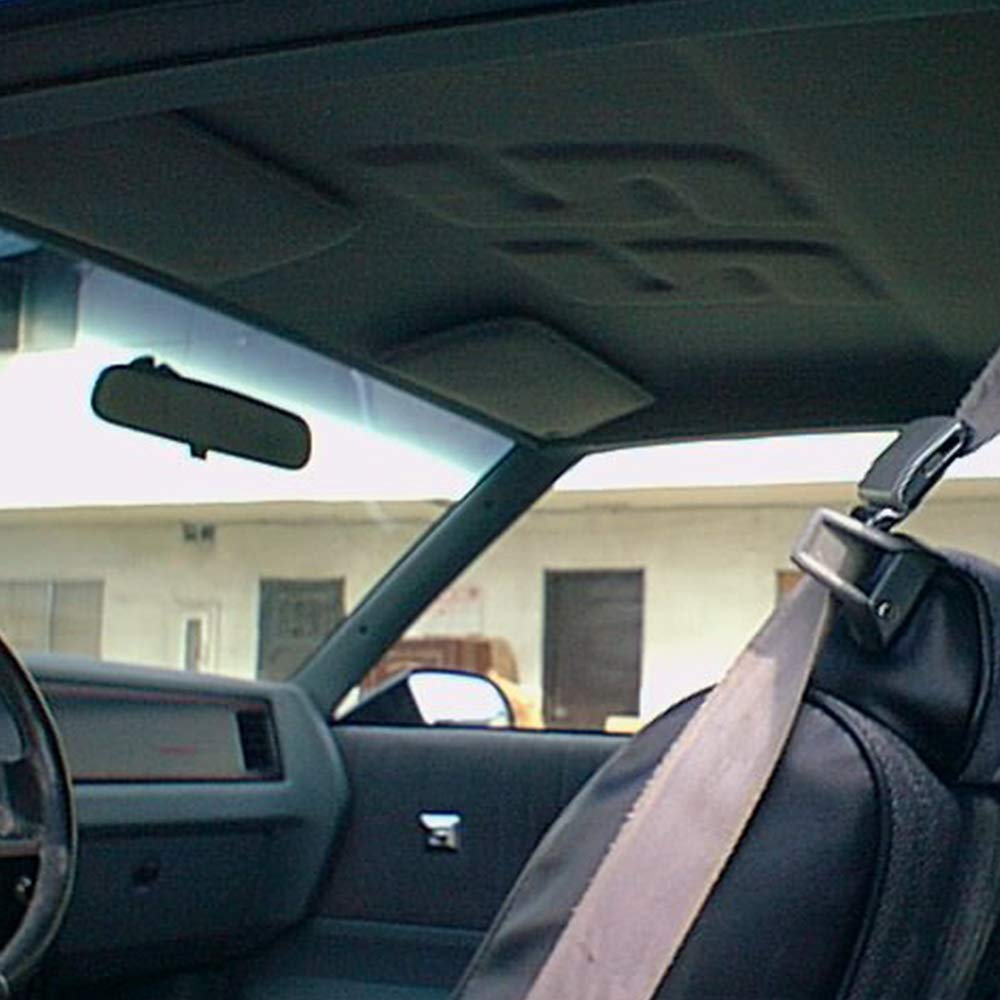 Premium Black Suede Headliner with Foam Backing 60