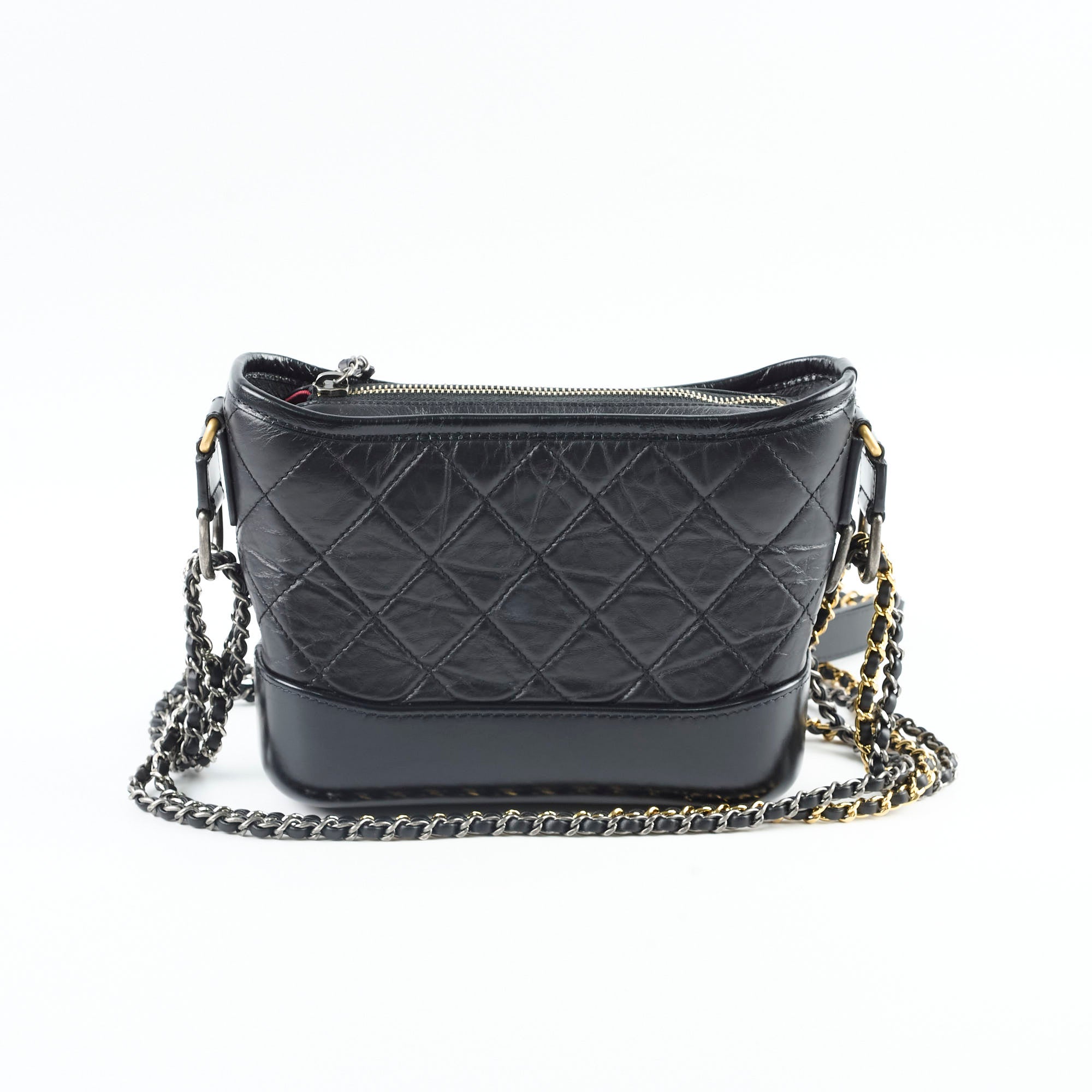 Chanel Small Gabrielle Black Handbag with Microchip - Luxury Designer Crossbody Bag for Women, Perfect for Date Night & Evening Events
