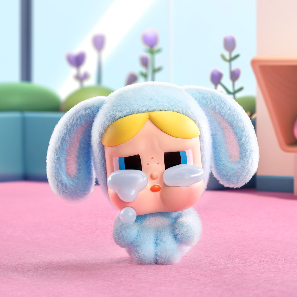 Crybaby x Powerpuff Girls Collectible Action Figures - Limited Edition Cartoon Network Merchandise for Fans & Collectors - Perfect for Display, Gifts, and Anime Conventions