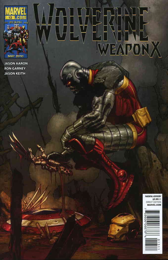Wolverine Weapon X (2nd Series) #13 VF/NM Marvel Comic Book by Jason Aaron - Collectible Superhero Graphic Novel for Marvel Fans & Comic Collectors