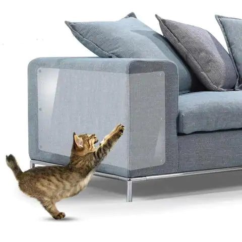 Durable Cat Furniture Protector - Scratch Proof Sofa & Couch Cover for Cats - Pet Proof Living Room Decor for Home Use