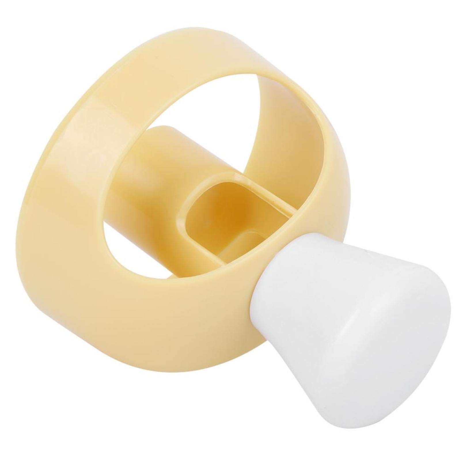 Non-Stick Donut Mold & Bread Cutter - Yellow Donut Maker Tool for Baking, Schools, Kindergartens - Perfect for Easter, Christmas & Holiday Baking Parties
