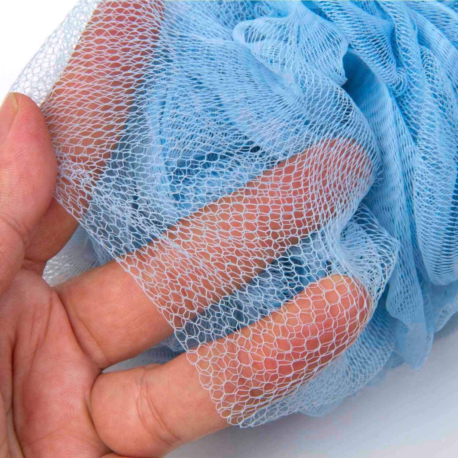 Adaamya® Unisex Loofah Sponge for Shower & Bath - Exfoliating Body Scrubber, Skin Cleansing & Massage (Multi-Color Pack) - Perfect for Daily Skincare Routine & Spa-Like Experience at Home