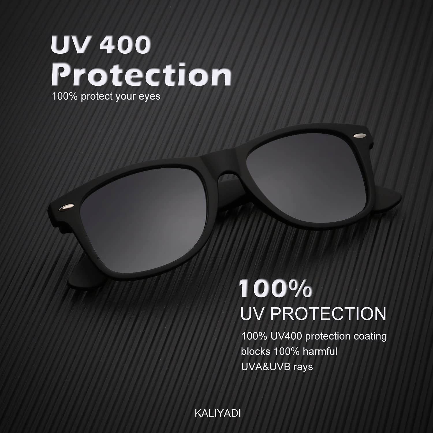 Polarized Sunglasses for Men & Women - UV Protection Unisex Driving Shades - Perfect for Outdoor Sports, Beach & Daily Wear