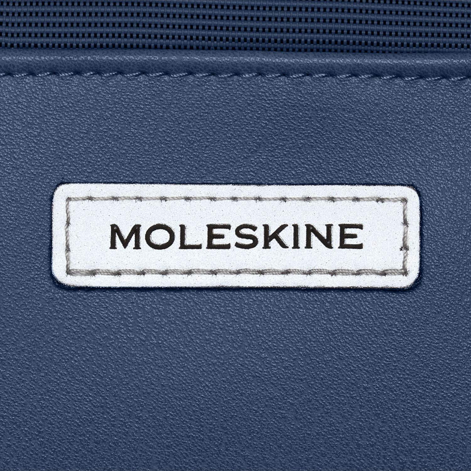 Premium Moleskine Backpack for 15-Inch Laptop - Stylish Business Backpack for Men & Women - Durable Metro Commuter Backpack in Sapphire Blue - Perfect for Work, Travel & College