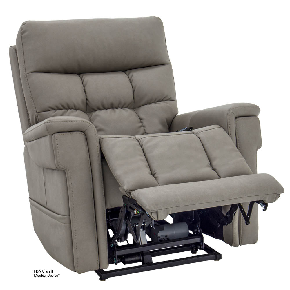 Pride Mobility Vivalift Ultra Power Lift Recliner Chair - Medium Size PLR4955M with Massage & USB Charging | Electric Lift Chair for Elderly & Mobility Assistance | Perfect for Living Room, Bedroom & Home Care