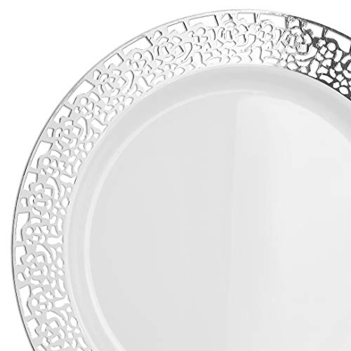B4. Florence in White & Silver