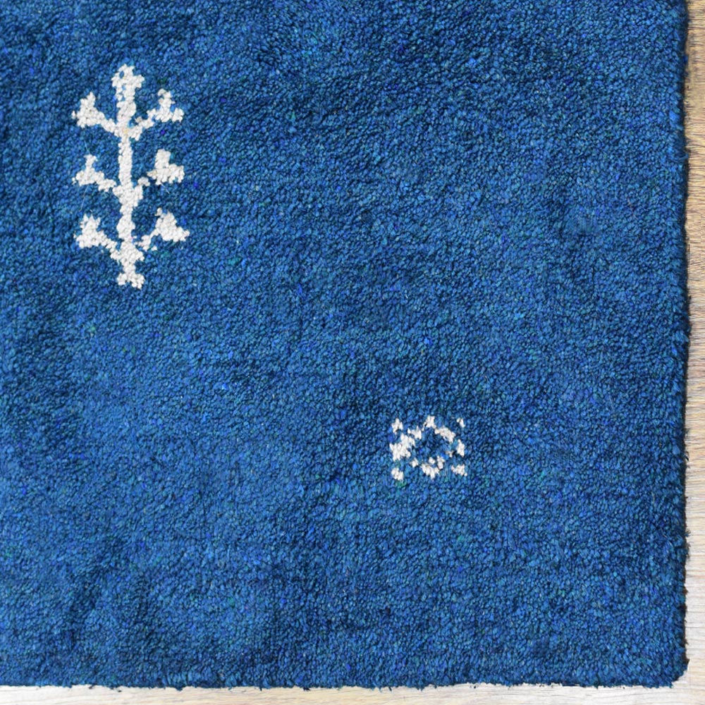 Hand Knotted Bohemian Rug - Soft & Durable Wool Area Rug for Living Room, Bedroom, Dining Room - Boho Chic Home Decor