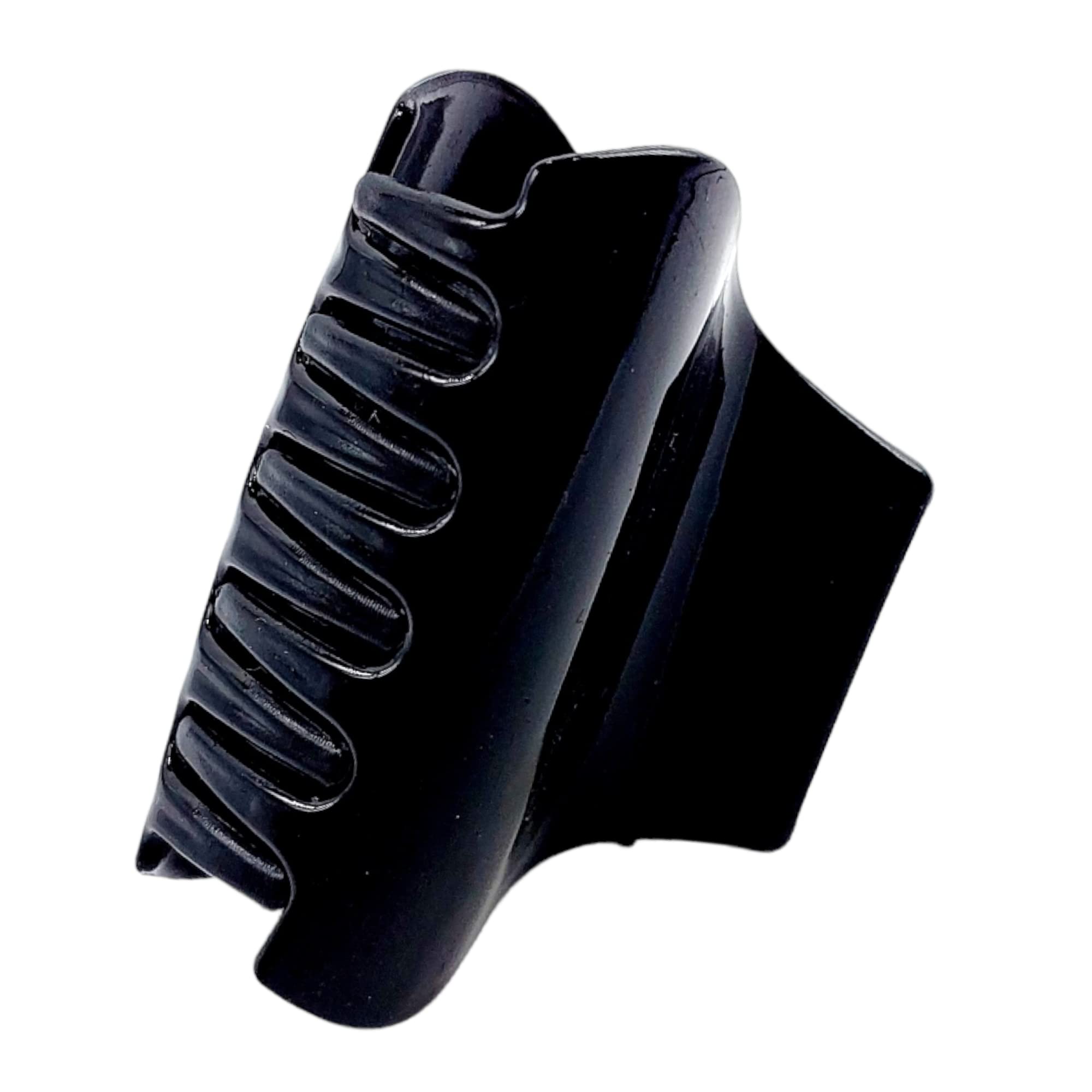 Black CL1 Hair Claw Clips - 3 Pack Non-Slip Plastic Hair Clips for Women | Hair Styling Accessories, Jaw Clips, Hair Grip Clamps | Perfect for Updos, Ponytails & Everyday Hairstyles
