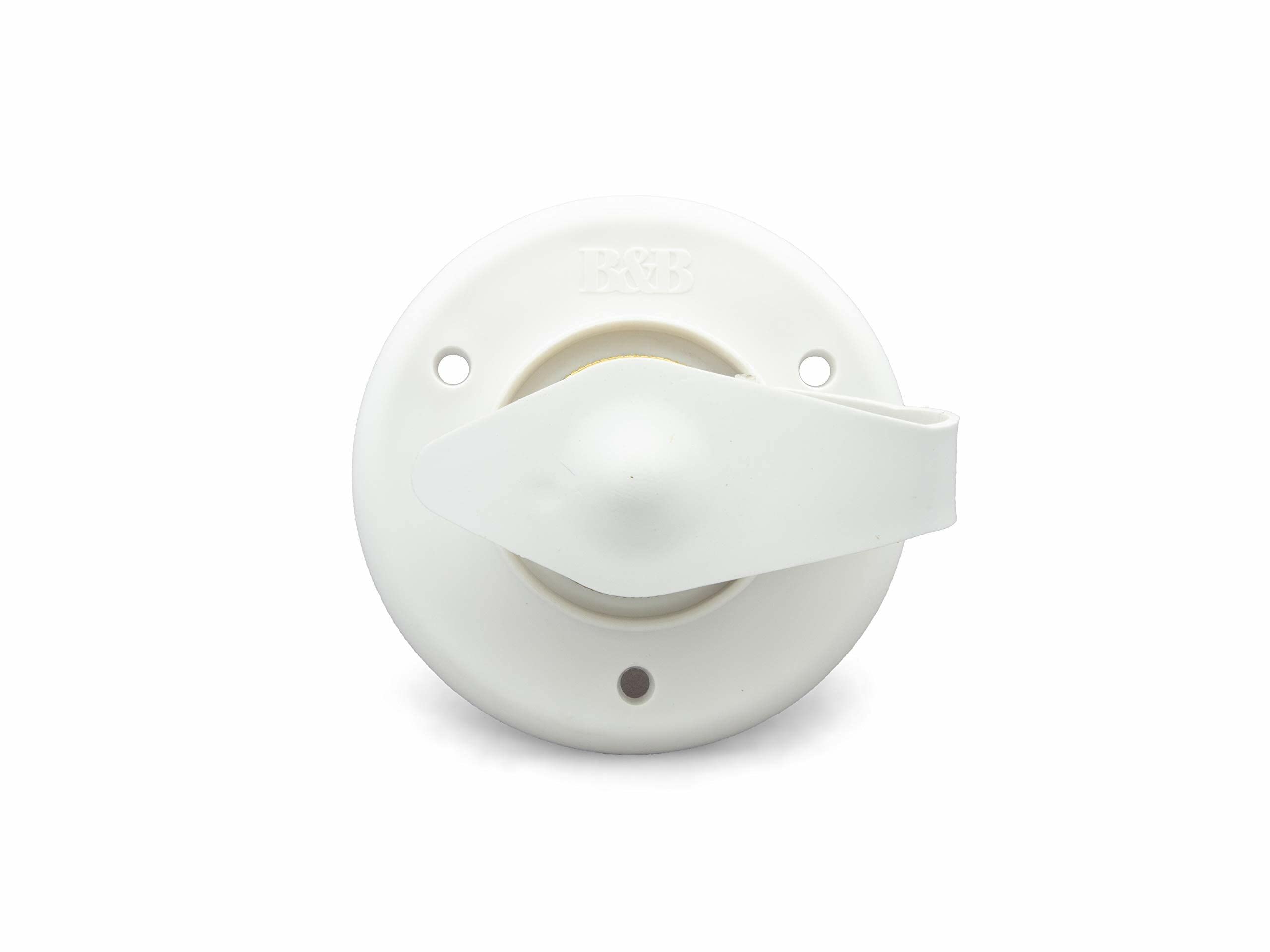 Thetford RV Water Inlet Flusher Replacement Part - Polar White (PN 94234) | B&B Molders Camper Accessories Without Check Valve | Perfect for RV Toilet Maintenance & Camper Plumbing Repairs