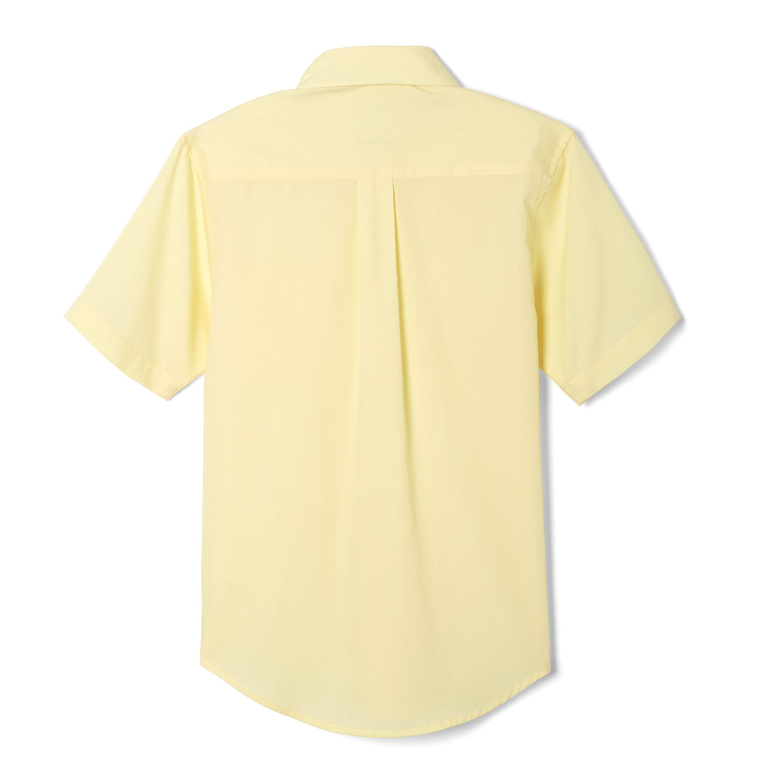 French Toast Boys' Short Sleeve Classic Poplin Dress Shirt - Standard & Husky Fit - Formal & Casual Wear for School, Parties & Special Occasions