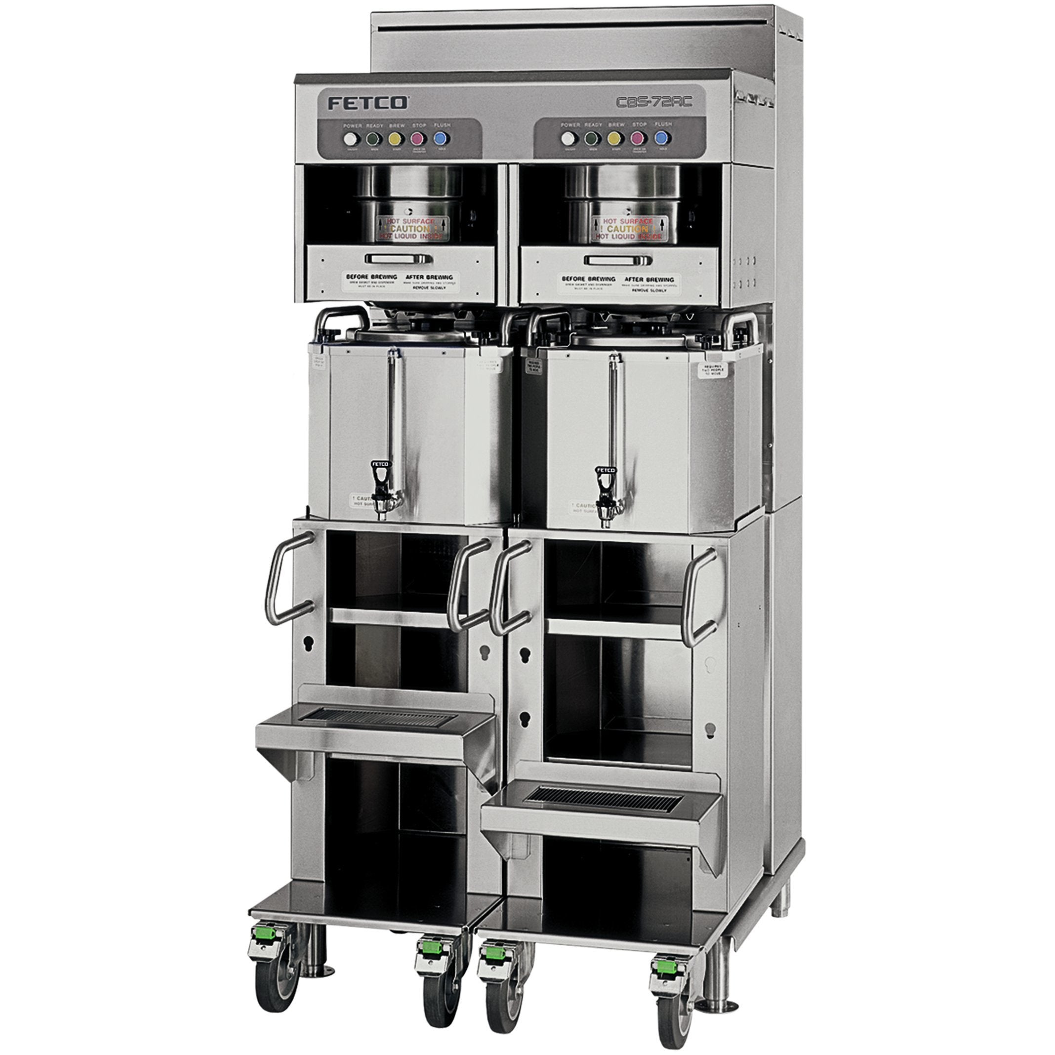 Fetco CBS 72AC Dual Station Commercial Coffee Brewer C72018 - Perfect for Cafes, Offices & Restaurants