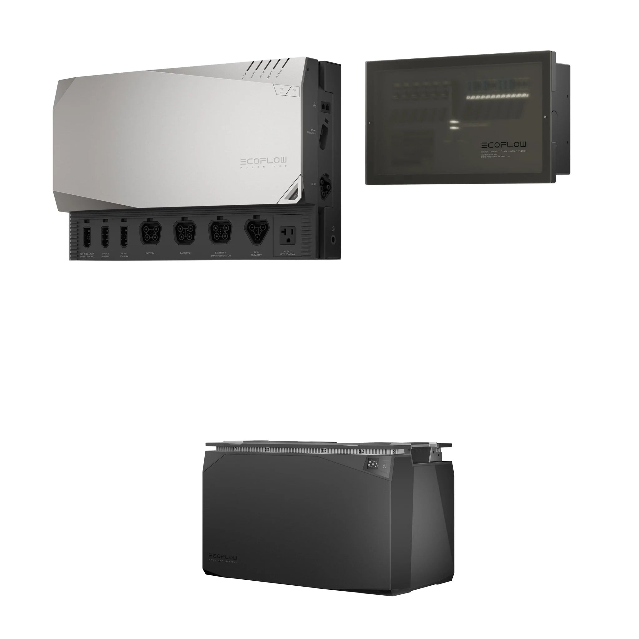 EcoFlow 5kWh Solar Power Kit - Portable Home Battery Backup System for Emergency Power, Camping & Off-Grid Living