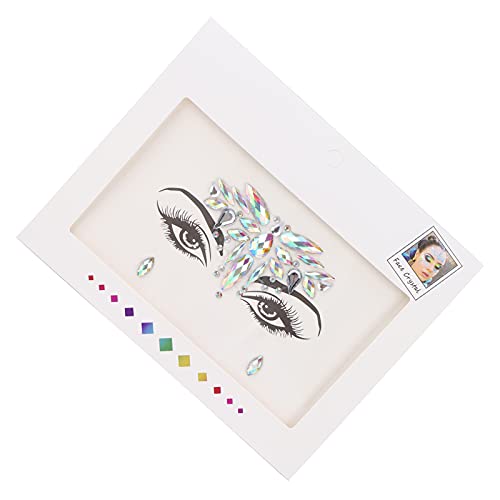 Self-Adhesive Face Rhinestones Stickers - Sparkling Face Jewels for Kids & Adults - Perfect for Music Festivals, Weddings, Costume Parties, Carnivals, Pool Parties & Special Events