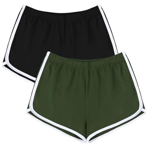 Black, Army Green