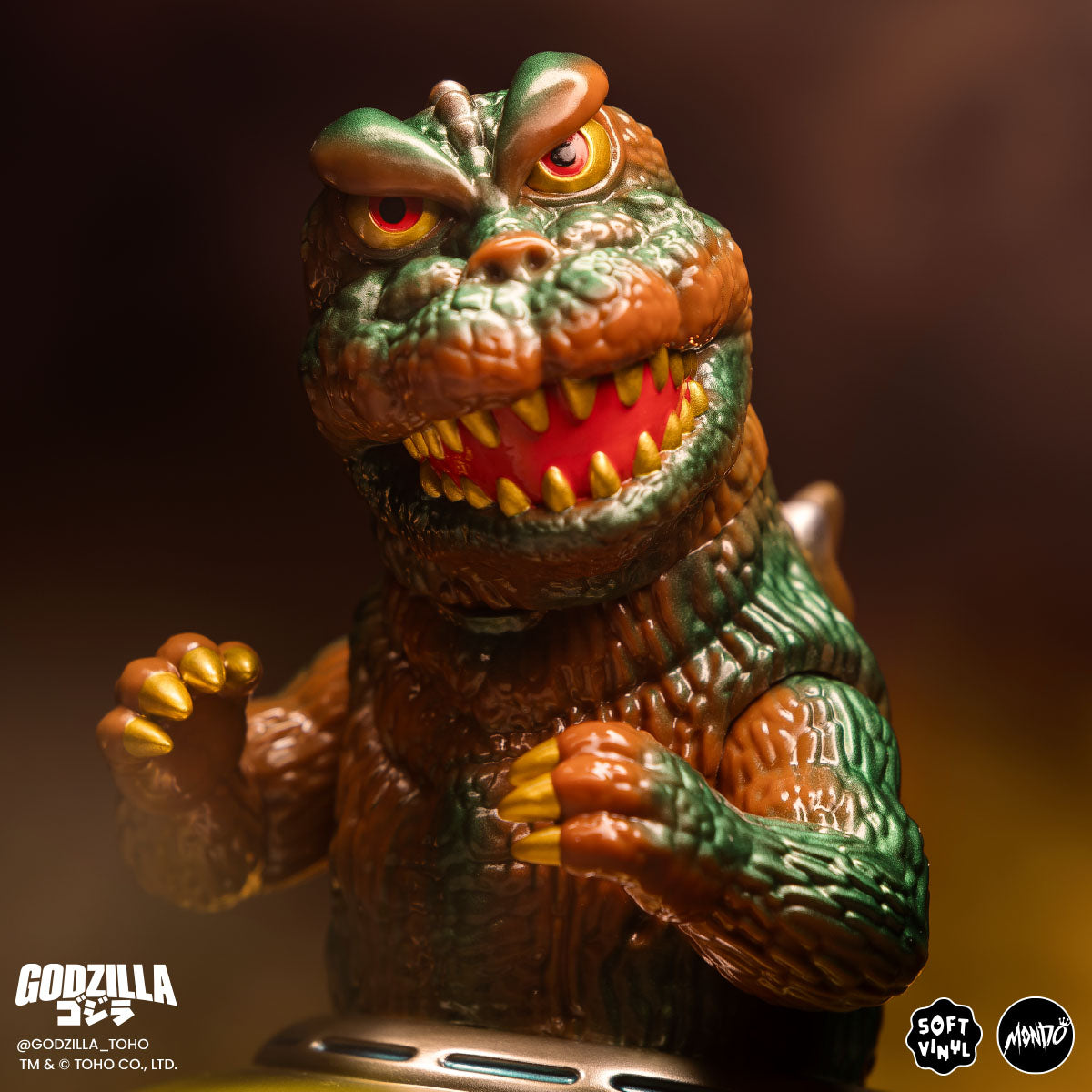 Godzilla UFO Soft Vinyl Figure - Invasion of the Astro Monster Variant Collectible Toy | Japanese Kaiju Monster Model for Display & Gifts | Perfect for Anime Fans & Pop Culture Collectors