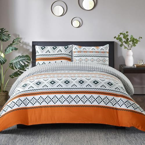 B: Orange Geometric