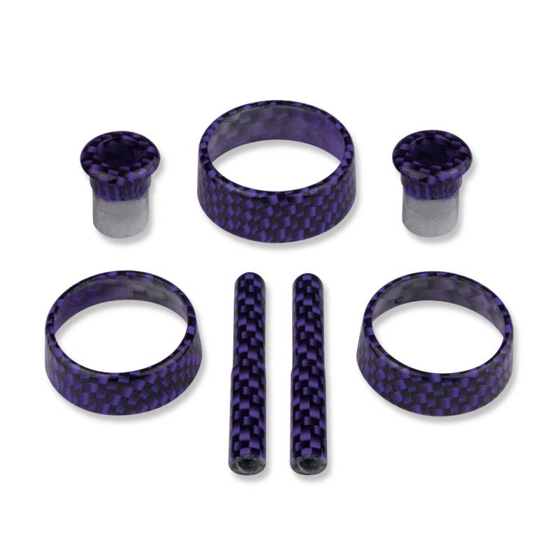 American Brother Designs Carbon Fiber Interior Knob Kit for Dodge Challenger 2015-2023 - Upgrade Your Car Interior with Premium Accessories for Enhanced Driving Experience