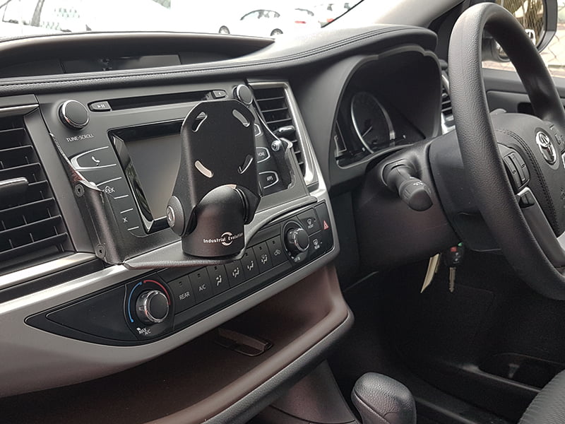 Industrial Evolution InDash Mount for Toyota Kluger (2013-2020) - Secure Car Phone Holder for GPS Navigation & Hands-Free Driving