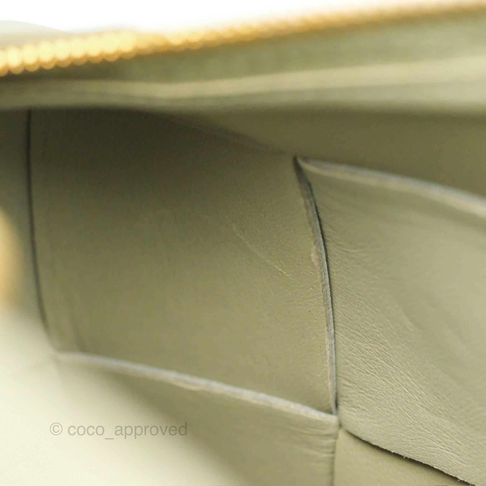 Bottega Veneta Brick Cassette Bag in Olive Green - Genuine Intrecciato Lambskin Leather Crossbody Purse for Women | Perfect for Work, Travel & Everyday Use